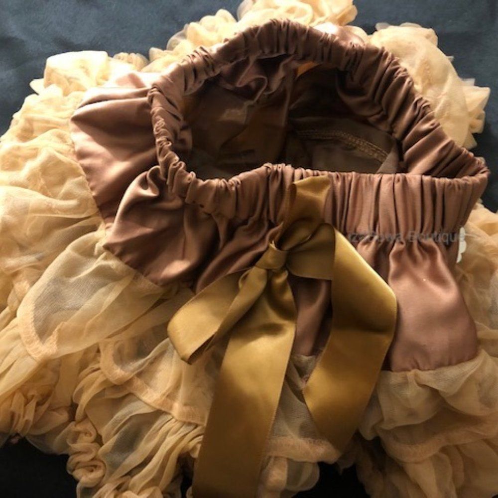 Brown Petti Skirt   BRNPET80  12M-24M (Size 80)  NWT boutique